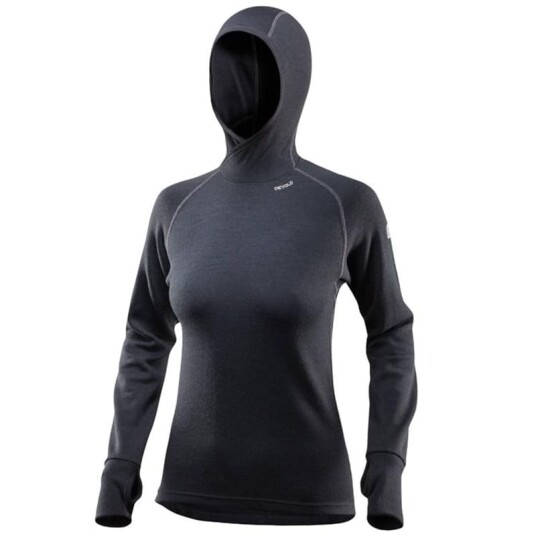 Devold Women's Expedition Hoodie L, Black