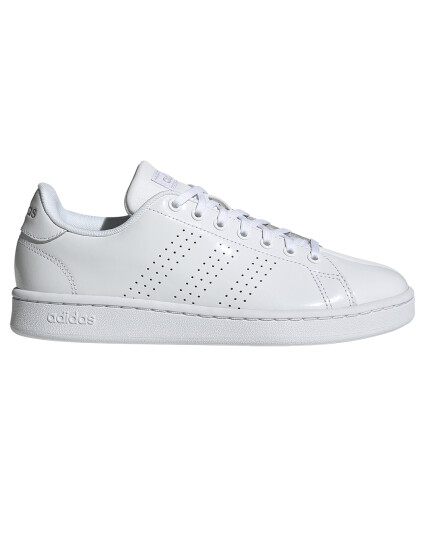 Adidas Advantage W Cloud White/Matte Silver/Light Granite (Storlek 5 UK)