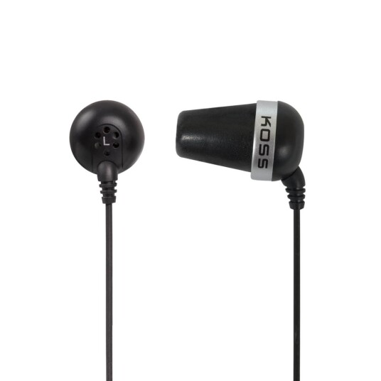 Koss Hodetelefoner In-Ear The Plug Svart