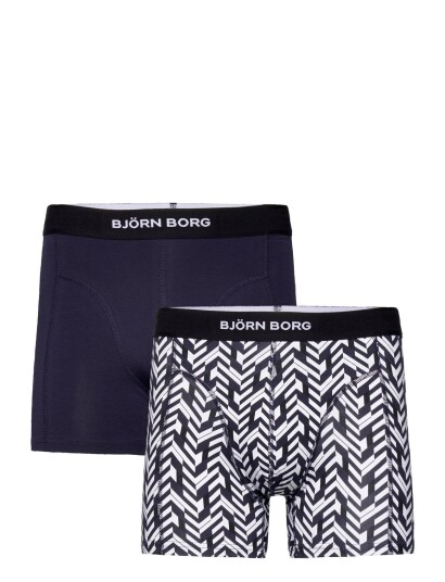 Björn Borg Premium Cotton Stretch Boxer 2P Navy Björn Borg MULTIPACK 3 S , M , L , XL , XXL