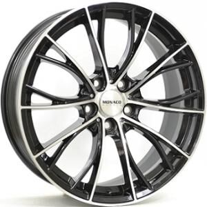 Monaco MC16 Gloss Black  Polished 8.5x19 5x112 ET45 B66.6