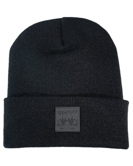 Appertiff Fold Premium Beanie Black