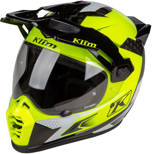 Klim Krios Pro Charger Motocross hjelm M Svart Gul