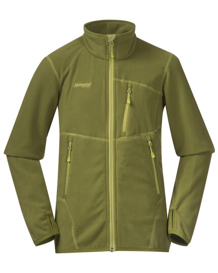 Bergans Runde Youth Jacket Dark Green Oasis (Storlek 164)