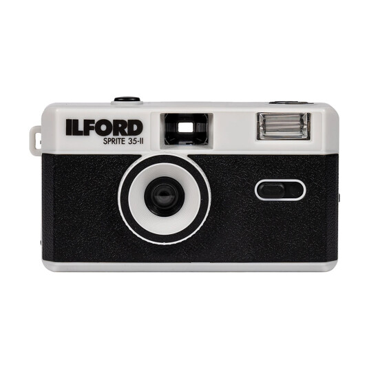 Ilford Sprite 35 II kamera Enkelt 35mm kamera med blitz