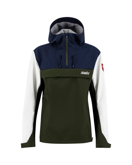 Swix Blizzard Anorak M Dark Olive (Storlek M)