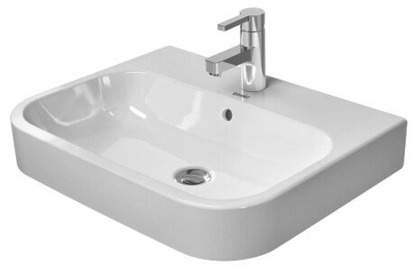 Duravit Happy D.2 Toppmontert Servant 600x505 mm, 1 blanderhull