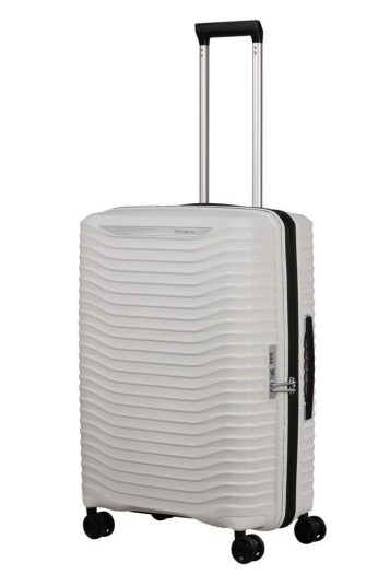 Samsonite UPSCAPE ekspanderende Medium koffert 68 cm Cloud White