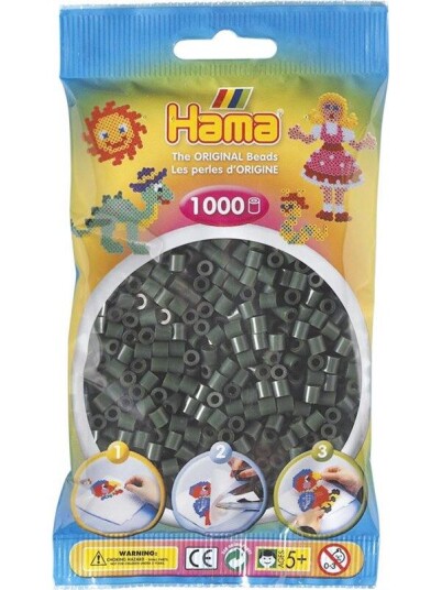 Hama Ironing beads-dark Grønn (028) 1000pcs.