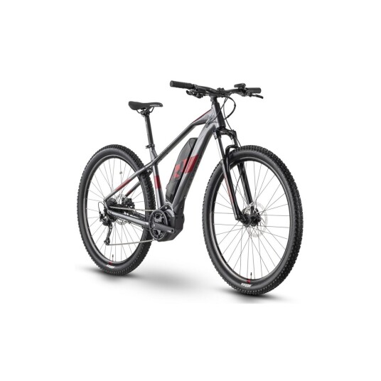 R Raymon HardRay E 3.0 XL 29", anthrazit/d.r red, PW-TE 500Wh