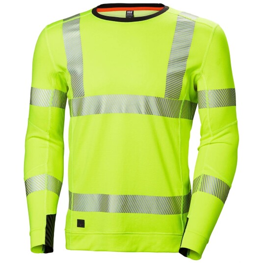 HH Workwear Workwear Helly Hansen Lifa Active Hi Vis Undertrøye Med Rund Hals Gull XXXL