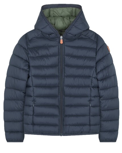 Save The Duck Glenn Hooded Jacket JR Navy Blue (Storlek 16)