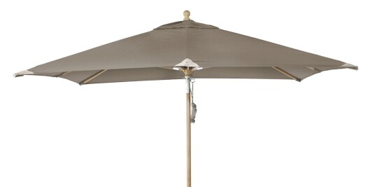 Brafab - Como Parasoll 300x300 - Taupe/Natur   Unoliving