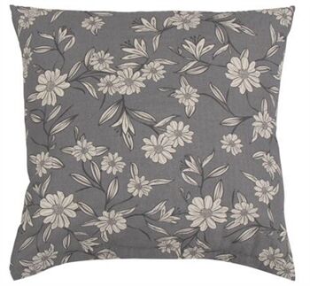 ByBorg Putetrekk - 60x63cm - Grey Leaves - Borg Living