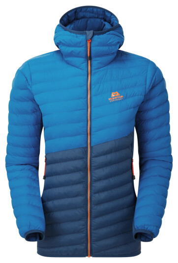 Mountain Equipment Particle Hooded Wmns Jacket Majolica Blue/Mykonos Blu 14 / L