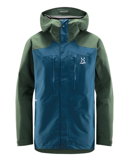 Haglöfs Elation GTX Jacket M Dark Ocean/Fjell Green (Storlek M)