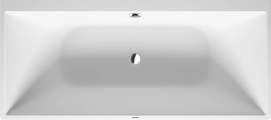 Duravit DuraSquare Badekar med panel 1800x800 mm, Mot én vegg