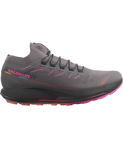 Salomon Pulsar Trail Pro 2 W Plum Kitten/Black/Pink Glo (Storlek 44)