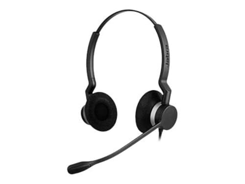 Jabra Biz 2300 Qd Duo Hodesett Stereo Svart