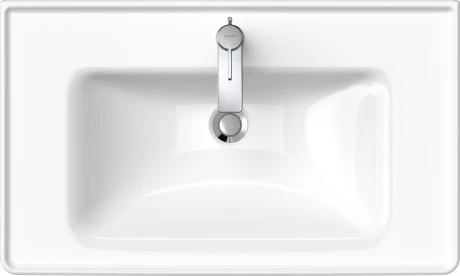 Duravit D-Neo Møbelservant 800x480 mm, 1 bl.hull, m/o.l, Hvit m/WG