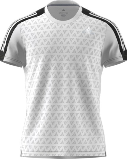 Adidas Own The Run Tee M White/Black/White (Storlek S)