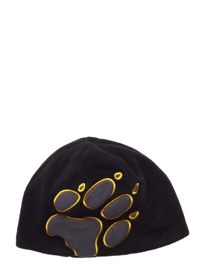 Jack Wolfskin Front Paw Hat Kids Black Jack Wolfskin BLACK 49-50CM