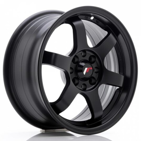 Japan Racing Jr3 Matt Black 9x17 4x108 ET25 B73.1