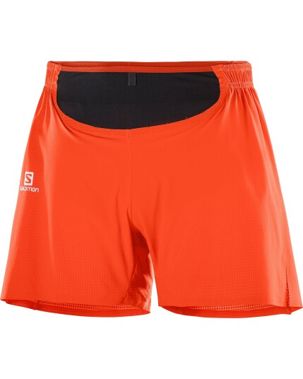 Salomon Sense Pro Shorts M Cherry Tomato/Black (Storlek L)