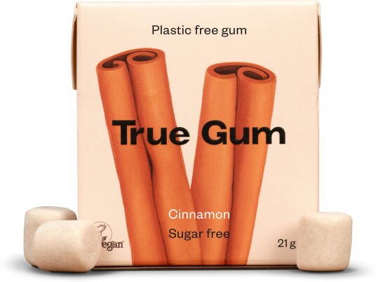 True Gum Tyggegummi Kanel True Gum - 21 g