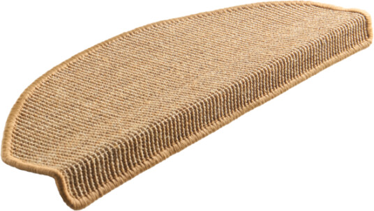 SIENNA trappetrinnsteppe sisal 15-pakning Nature 50