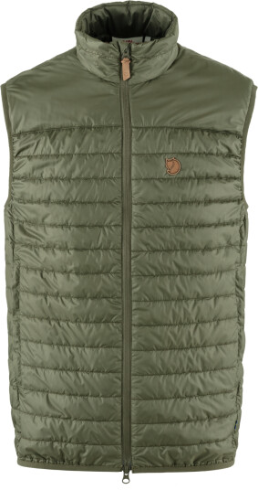 Fjellreven Men's Abisko Padded Vest Laurel Green S