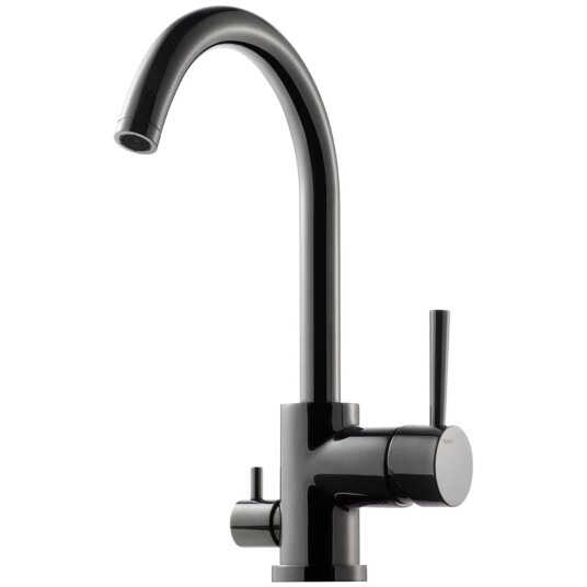 Tapwell Evo184 Avstengning Black Chrome (TA-4230613)