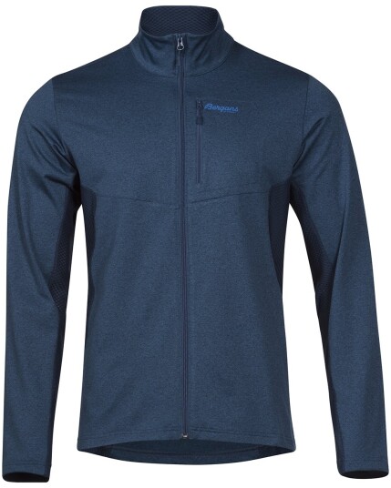 Bergans Fløyen Fleece Jacket M Dark Steel Blue/Fjord (Storlek XL)