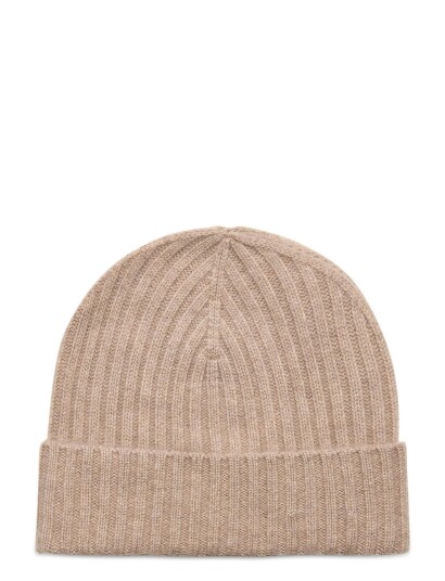 Amanda Christensen Beanie Beige Amanda Christensen BEIGE MELANGE ONE SIZE