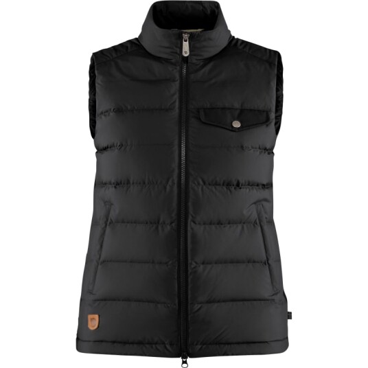 Fjellreven Women's Greenland Down Liner Vest L , Black