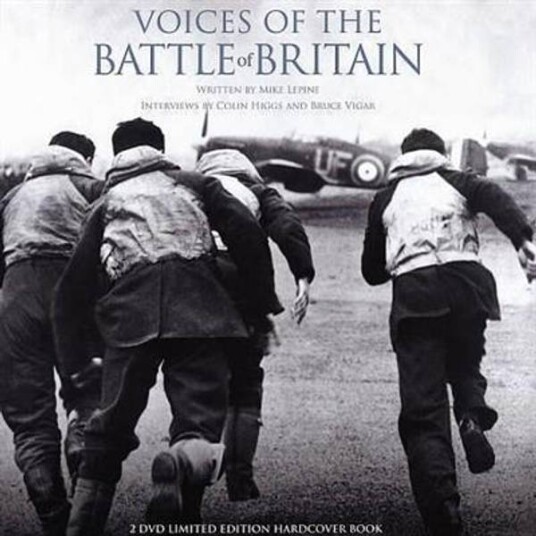 Voices Of The Battle Of Britain Limited Edition Hardcover Book 2DVD + Bok