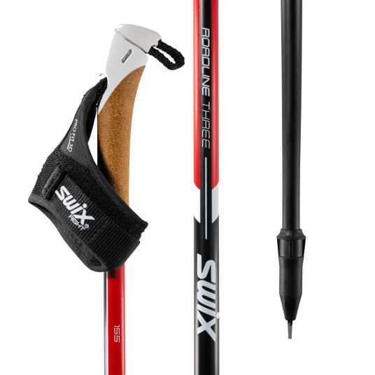 Swix Roller Ski Pole Roadline 2 23 STD 145 cm STD