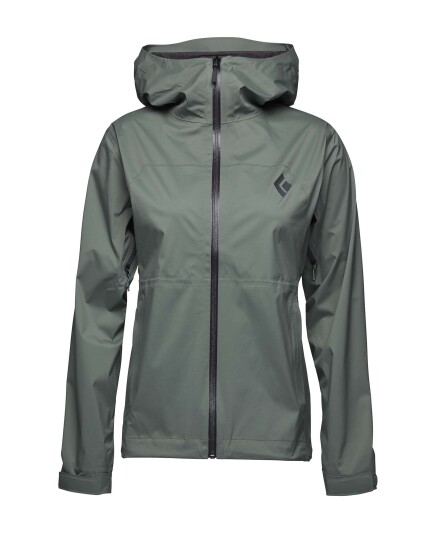 Black Diamond Stormline Stretch Rain Shell Jacket W Laurel Green (Storlek M)