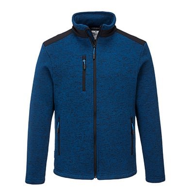 Portwest performance fleece jakke kx3 blå-2xl