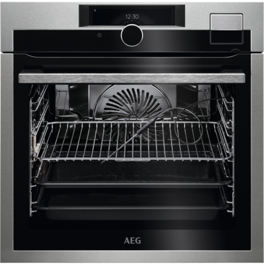 AEG 9000 SteamPro Innebygget Ovn 70 L A++ Rustfritt stål med Anti finger print BFS9800M