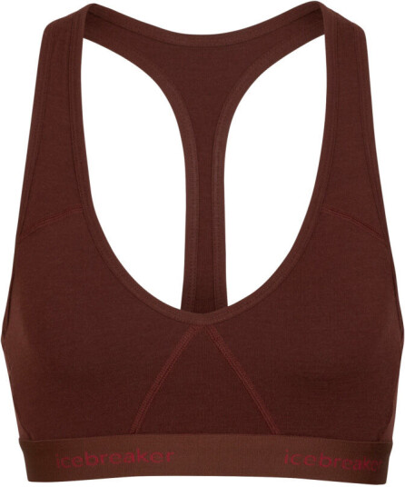 Icebreaker W SPRITE RACERBACK BRA  ESPRESSO