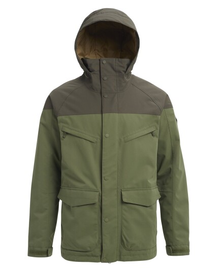 Burton Breach Jacket M Clover/Forest Night (Storlek M)