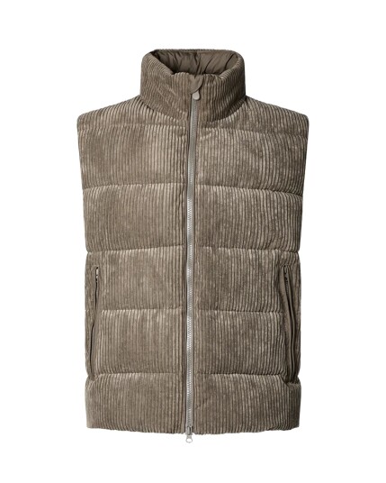 Save The Duck Euryops Vest D81438 M Mud Grey (Storlek S)