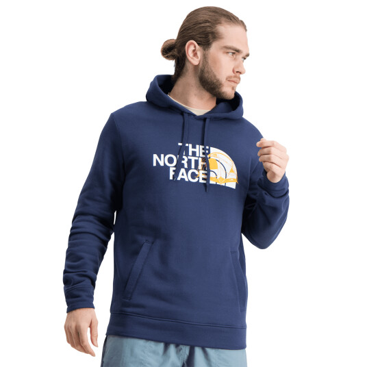 The North Face Graphic Half Dome Hoodie , hettegenser herre XL Summit Navy