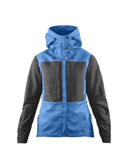 Fjellreven Keb Jacket, Dame UN Blue/Stone Grey (#1877B9, #464646) Dame L