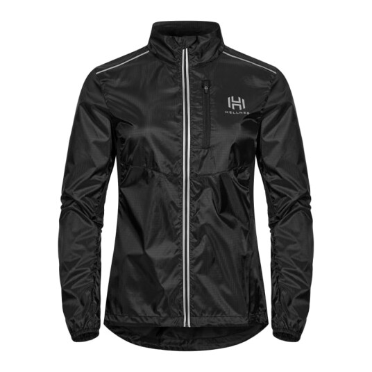 Hellner Biekkus Wind Jacket Women's S, Black Beauty