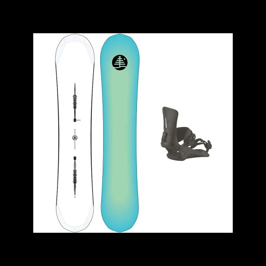 Burton FT 3D Daily Driver m/binding All Mountain/Freeride/Freestyle - Herre