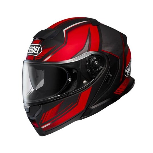 Shoei Neotec 3 Grasp Tc-1 Sort / Rød