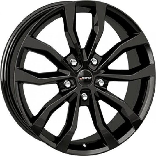 Autec Uteca Gloss Black 8x18 5x114.3 ET45 B70.1