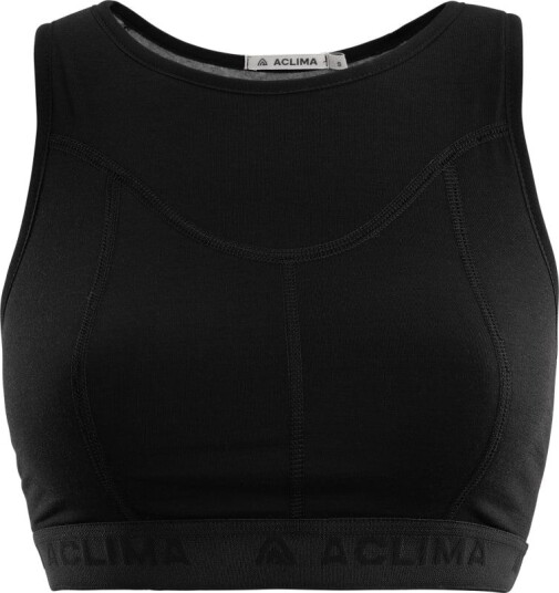 Aclima Women's FleeceWool Top XS, Jet Black